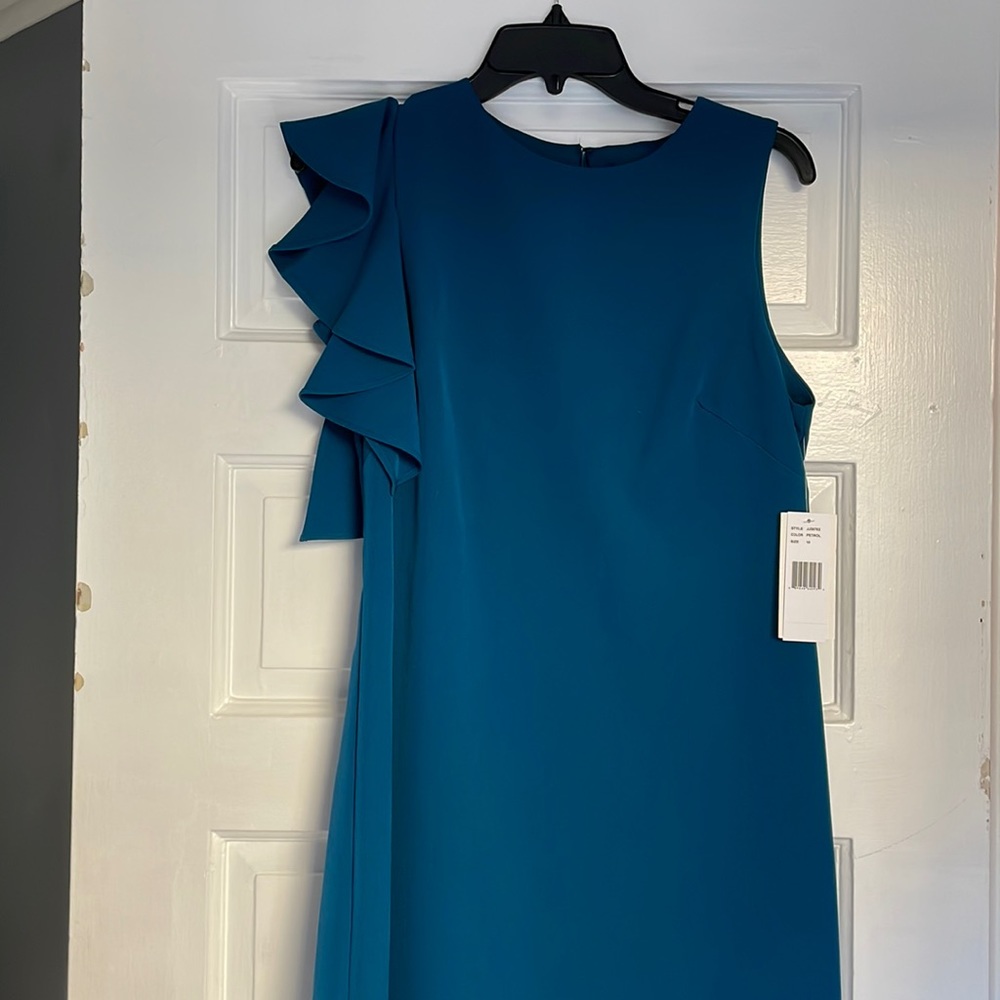 Julia Jordan cocktail dress, beautiful blue